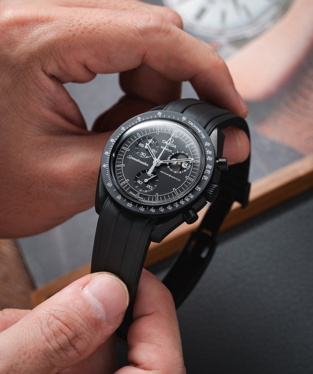 Black Rubber Strap