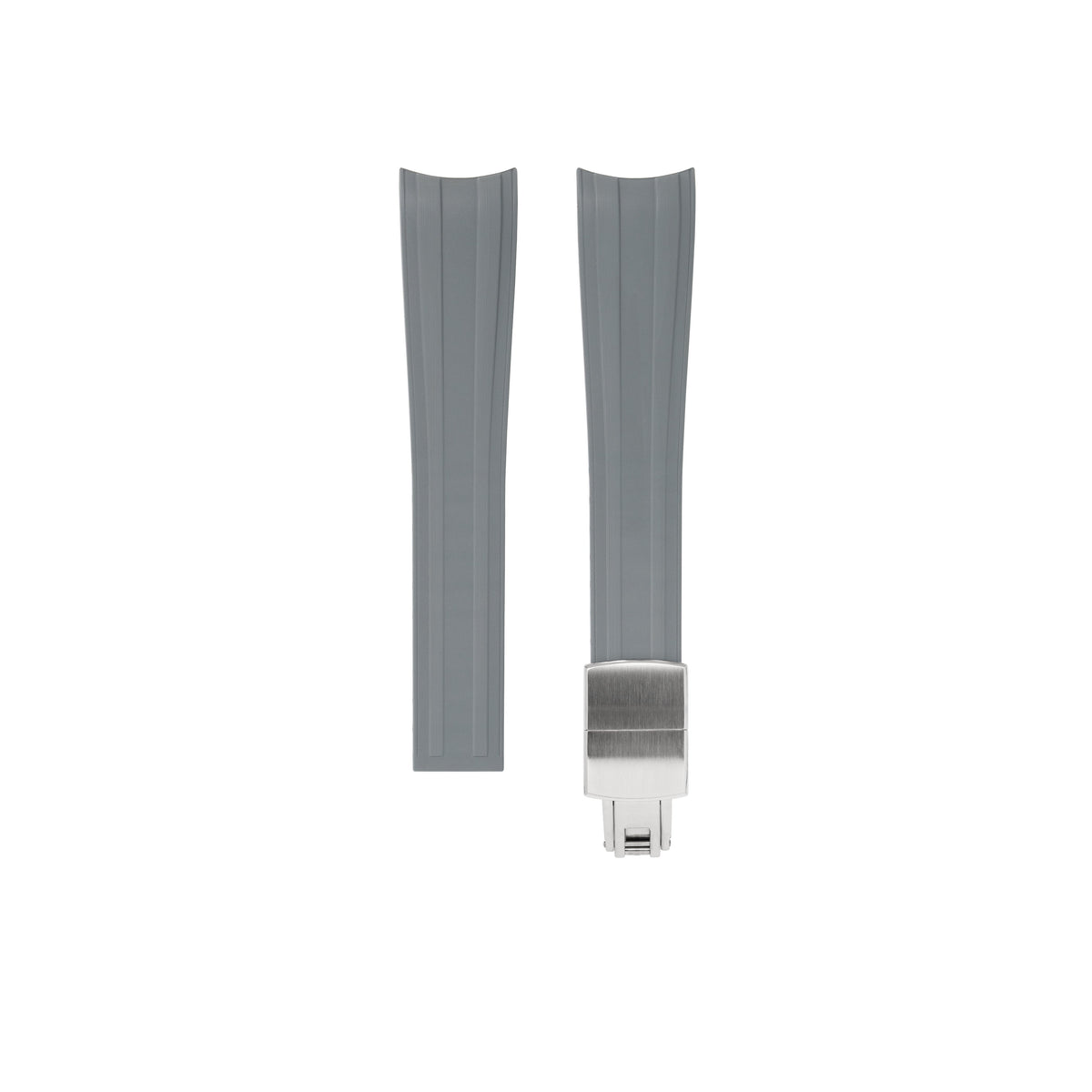 Grey CTS Rubber Strap for Omega Speedmaster & Swatch MoonSwatch