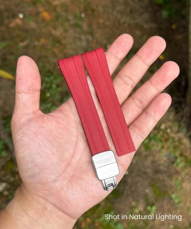 Red Rubber Strap
