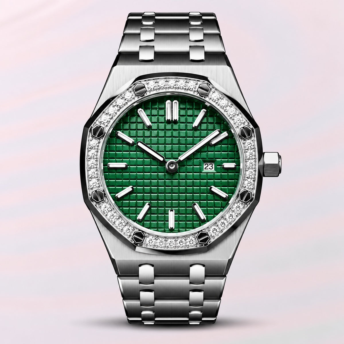 Ladies Seikoak Luxury Ice Green Watch | 34mm
