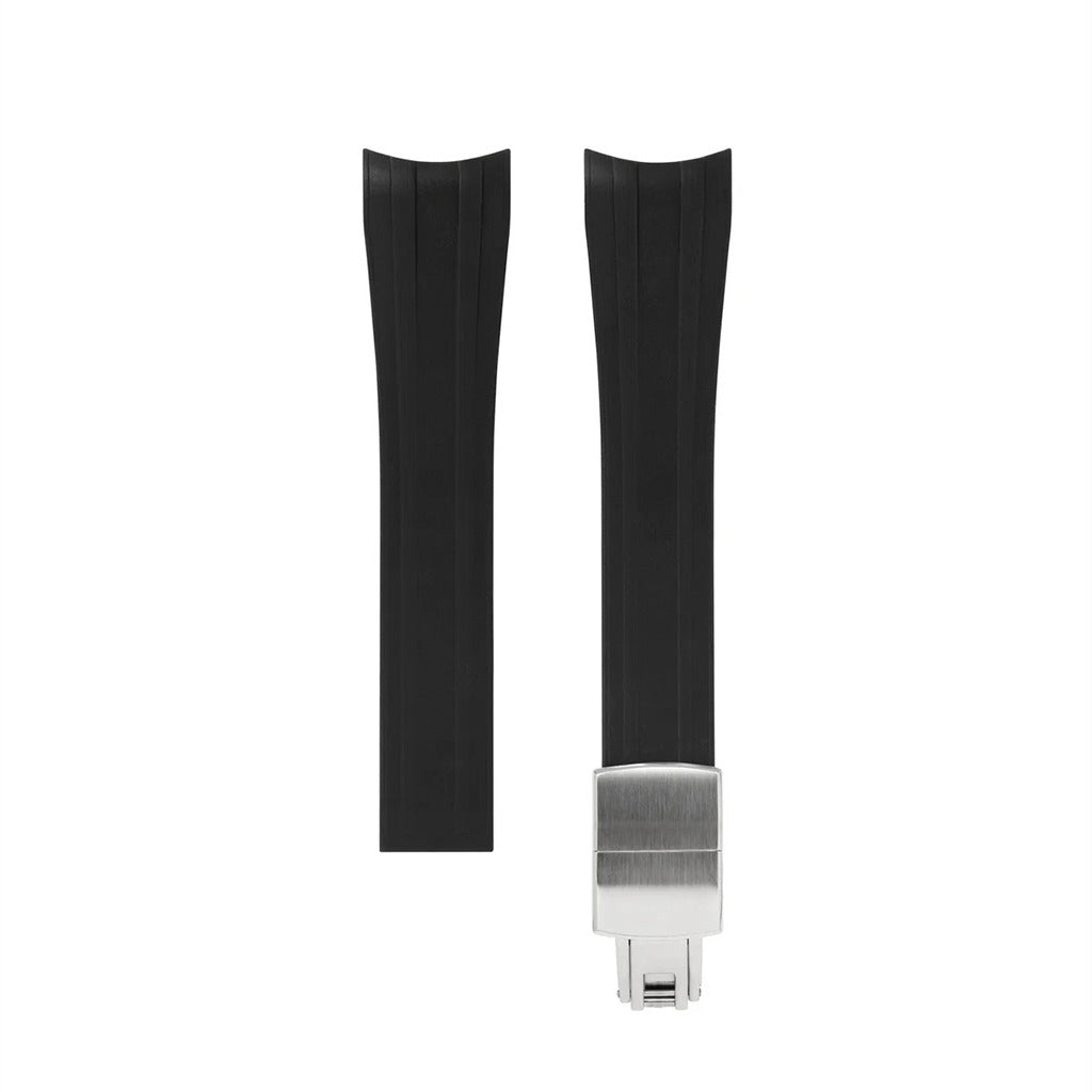 🎁 Black CTS Rubber Strap for Ulysse Nardin Freak X (100% off)
