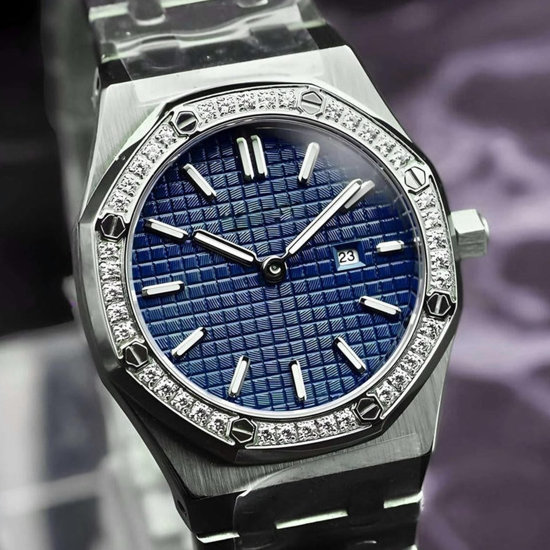 Ladies Seikoak Luxury Ice Blue Watch | 34mm