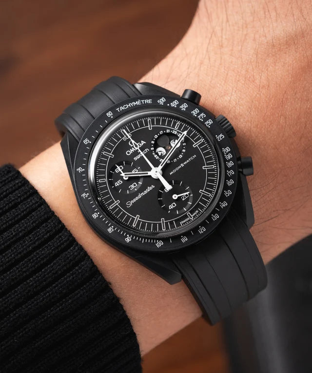 Black Rubber Strap