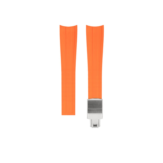 Orange Rubber Strap