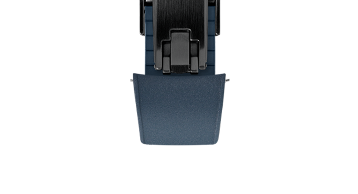 Navy CTS Rubber Strap for Ulysse Nardin Freak X
