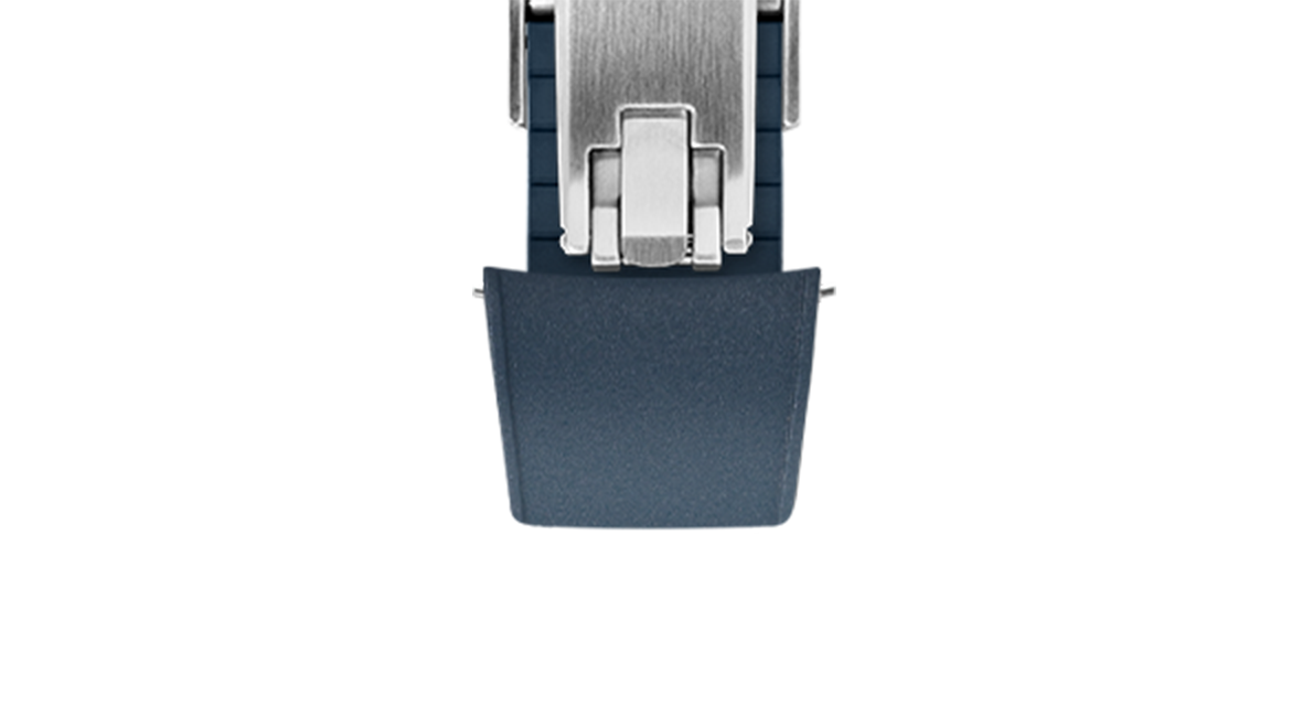 Navy CTS Rubber Strap for Ulysse Nardin Freak X