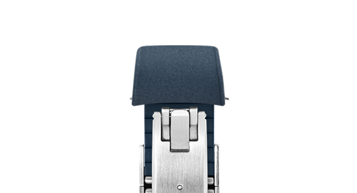 Navy CTS Rubber Strap for Ulysse Nardin Freak X