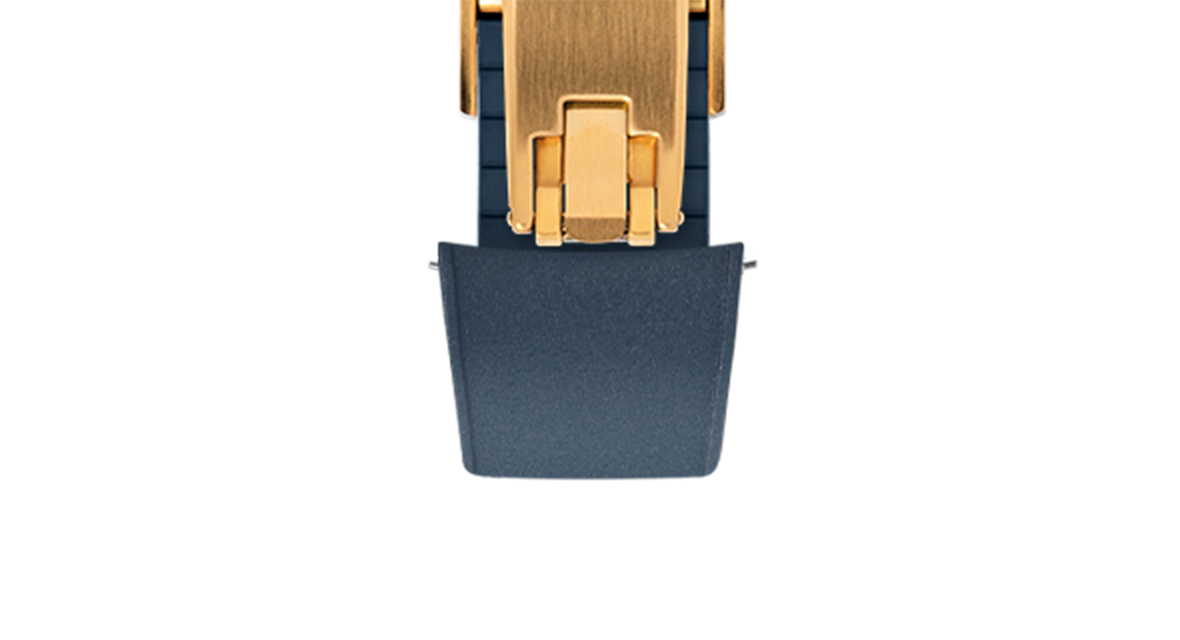 Navy CTS Rubber Strap for Ulysse Nardin Freak X