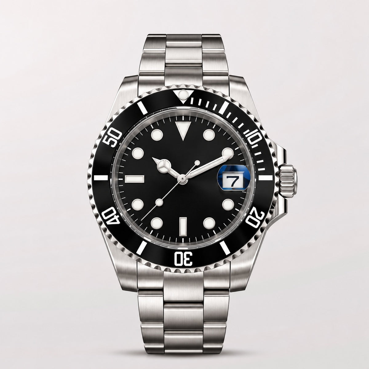 Luxury Black Sub No Logo