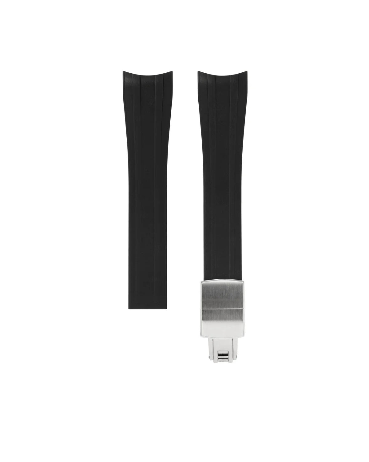 Black Rubber Strap